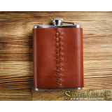 Game of Thrones, Leather Flask, House of Stark , hip flask Leather Flask